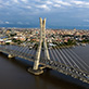 Lekki-Ikoyi Link Bridge in Lagos.