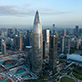 The China Resources Tower overlooking Shenzhen.